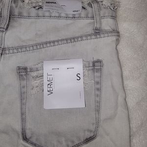 *NWT* VERVET Raw Denim Shorts